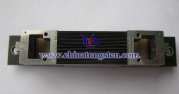 CTマシンに適用されるタングステン合金コリメータ CTマシンに適用されたタングステン合金コリメータ畫像