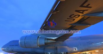 軍用機に適用されるタングステン合金のバランス 軍用機に適用されるタングステン合金のバランス