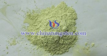 新しい放射線防護(hù)材料に適用された黃色の酸化タングステン ??? ??? ?? ?? ???? ??? ??? ??? ???