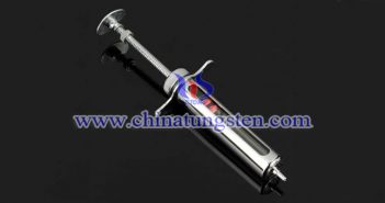 タングステン合金注入シリンジシールド タングステン合金注射器シールド