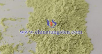 黃色酸化タングステンのフォトクロミック特性 黃色酸化タングステン畫像のフォトクロミック特性