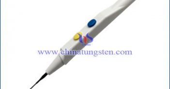 來(lái)のアブレーション電極用タングステン針 従來(lái)のアブレーション電極畫(huà)像用タングステン針