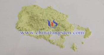 ガスセンサ用の黃色酸化タングステンナノワイヤ ガスセンサ畫像用の黃色酸化タングステンナノワイヤ