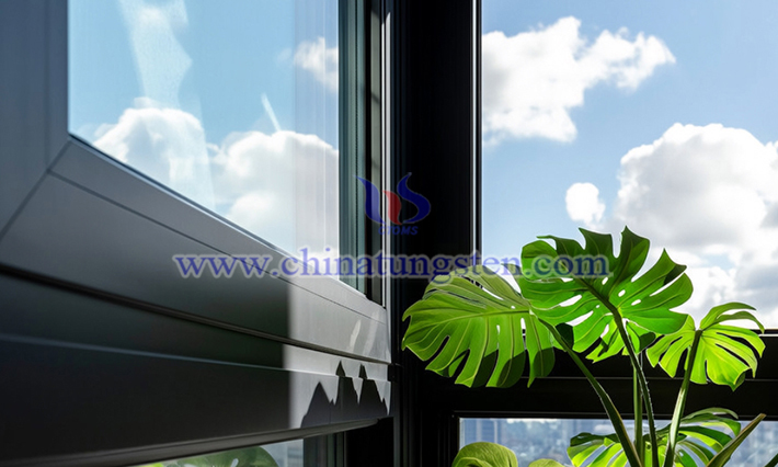 ガラスカーテンウォール斷熱コーティング用ナノタングステン酸化物