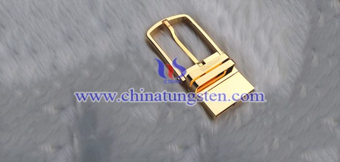 鎢合金鍍金皮帶扣 鎢合金鍍金皮帶扣圖片