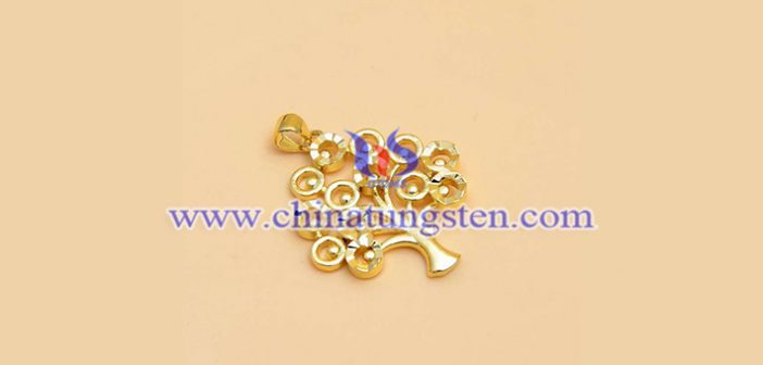 鎢合金鍍金發(fā)財(cái)樹吊墜 鎢合金鍍金發(fā)財(cái)樹吊墜圖片