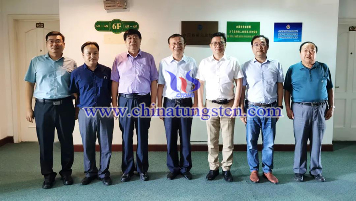 鎢協會長一行到中國特鋼企業(yè)協會走訪交流圖片