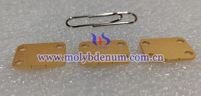 鉬銅合金在高功率激光器封裝中的作用 鉬銅散熱片圖片