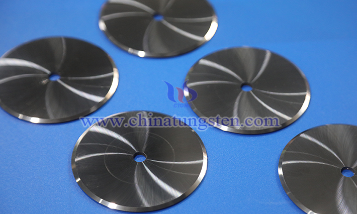 中鎢智硬質(zhì)合金圓形刀片圖片